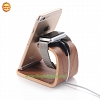 Giá treo đồng hồ Apple Watch để bàn,chất liệu gỗ SAM-9