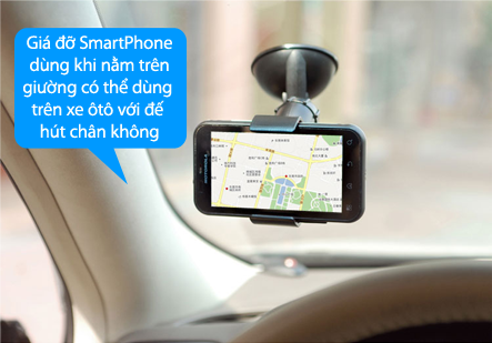 Giá đỡ điện thoại trên ôtô Model SB04