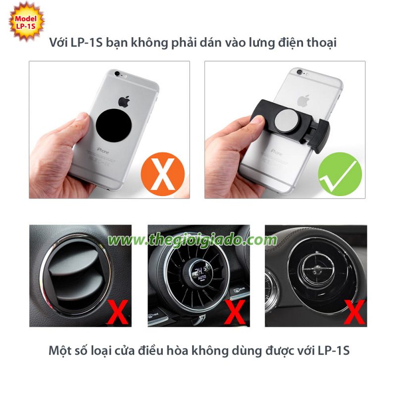 Giá đỡ điện thoại trên xe hơi Giá đỡ điện thoại trên xe hơi