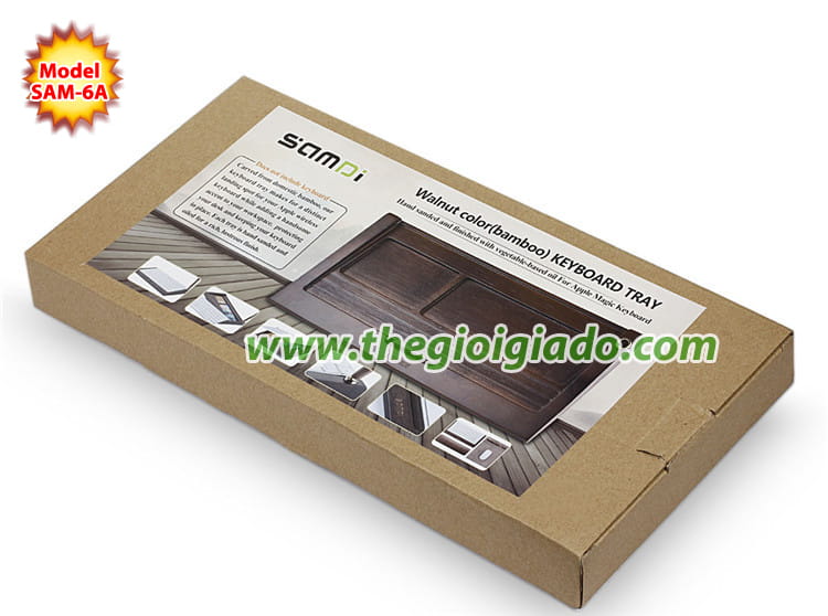Giá đỡ bàn phím apple chất liệu gỗ SAM-6A Giá đỡ bàn phím Apple chất liệu gỗ SAM-6A