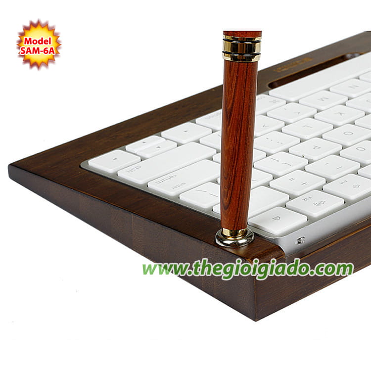 Giá đỡ bàn phím apple chất liệu gỗ SAM-6A Giá đỡ bàn phím Apple chất liệu gỗ SAM-6A