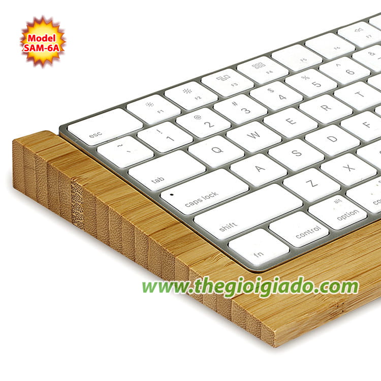 Giá đỡ bàn phím apple chất liệu gỗ SAM-6A Giá đỡ bàn phím Apple chất liệu gỗ SAM-6A