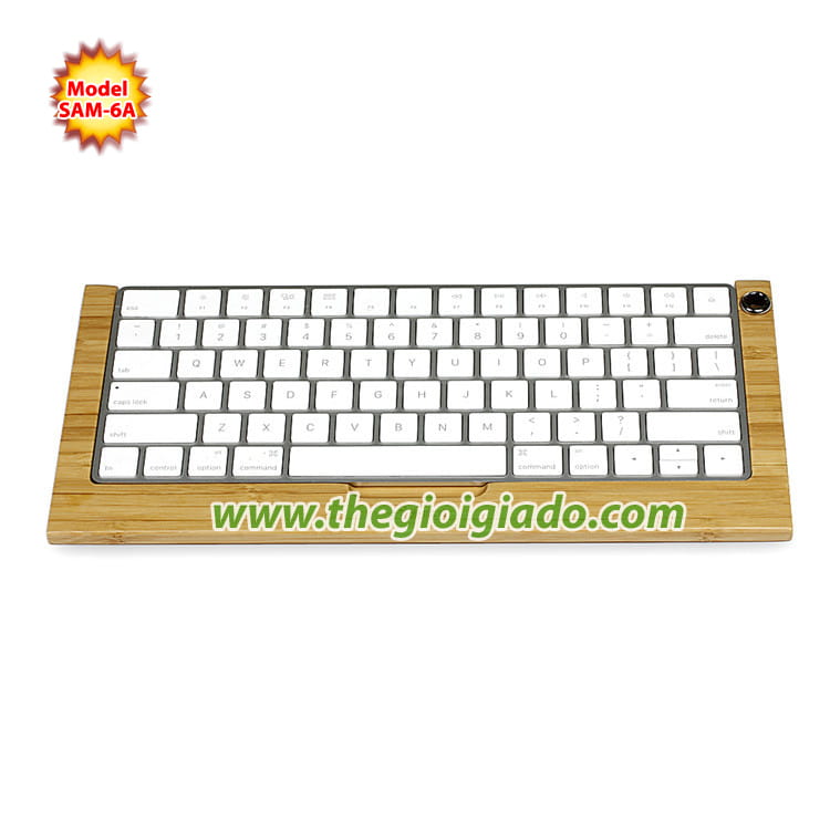 Giá đỡ bàn phím apple chất liệu gỗ SAM-6A Giá đỡ bàn phím Apple chất liệu gỗ SAM-6A