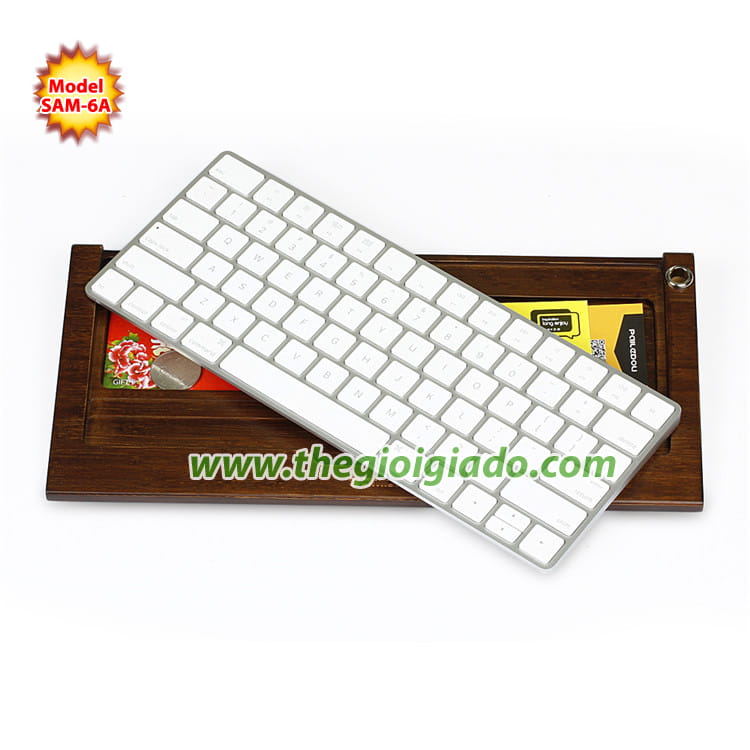 Giá đỡ bàn phím apple chất liệu gỗ SAM-6A Giá đỡ bàn phím Apple chất liệu gỗ SAM-6A