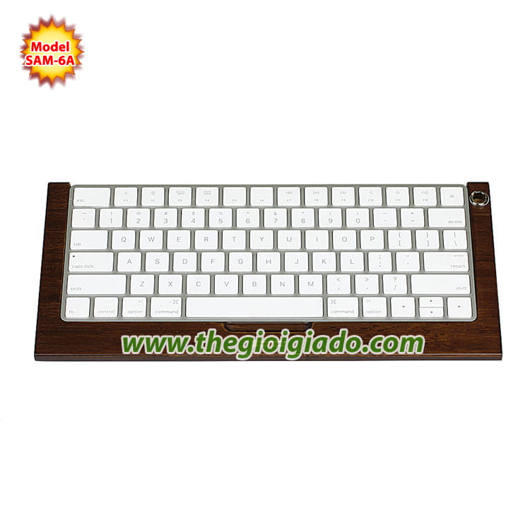 Giá đỡ bàn phím apple chất liệu gỗ SAM-6A Giá đỡ bàn phím Apple chất liệu gỗ SAM-6A