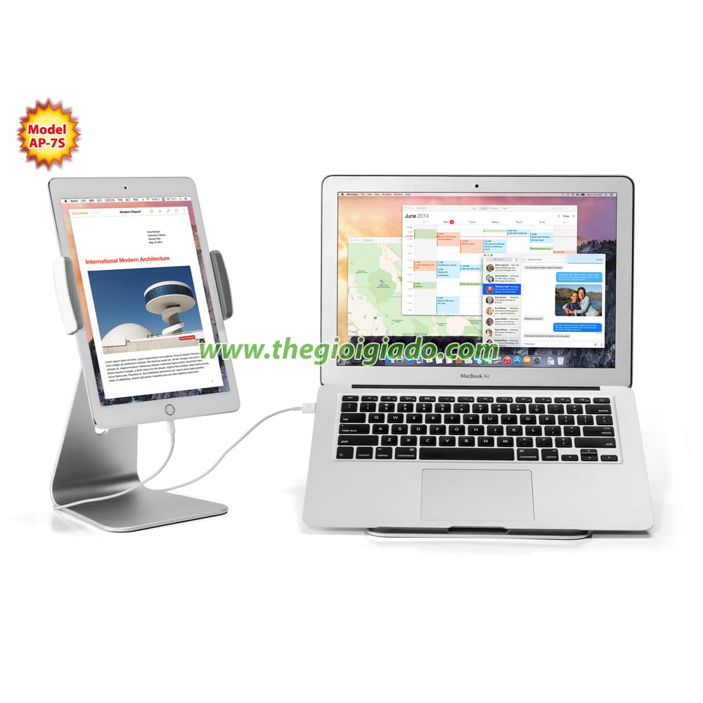 gi&aacute; đỡ Ipad tr&ecirc;n b&agrave;n l&agrave;m việc