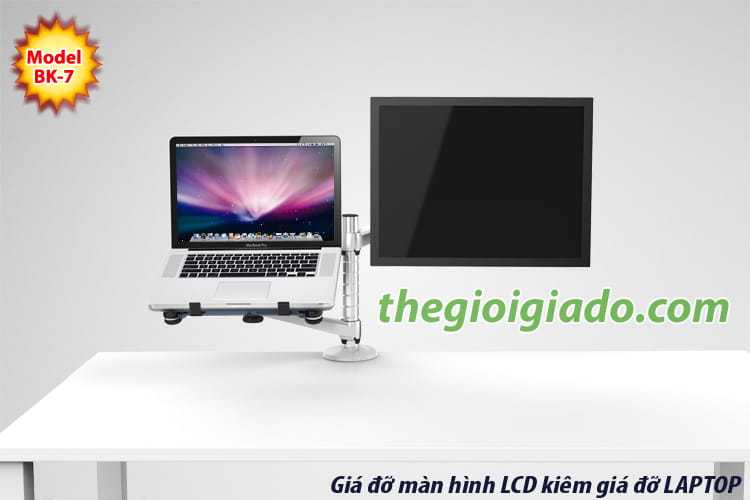 gi&aacute; đỡ m&agrave;n h&igrave;nh LCD ki&ecirc;m gi&aacute; đỡ LAPTOP d&ugrave;ng cho d&acirc;n văn ph&ograve;ng