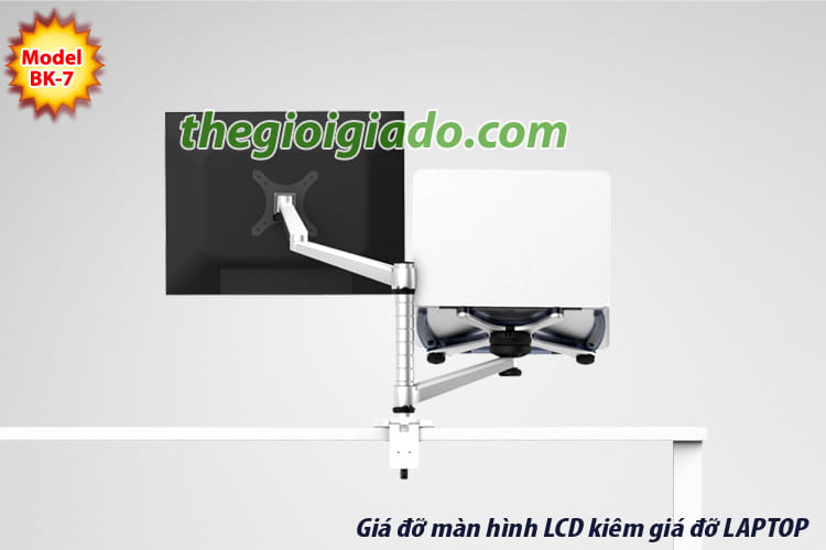 gi&aacute; đỡ m&agrave;n h&igrave;nh LCD ki&ecirc;m gi&aacute; đỡ LAPTOP d&ugrave;ng cho d&acirc;n văn ph&ograve;ng