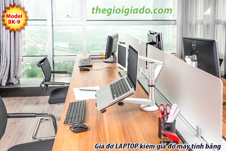 Gi&aacute; đỡ LAPTOP ki&ecirc;m gi&aacute; đỡ M&Aacute;Y T&Iacute;NH BẢNG d&ugrave;ng cho d&acirc;n văn ph&ograve;ng