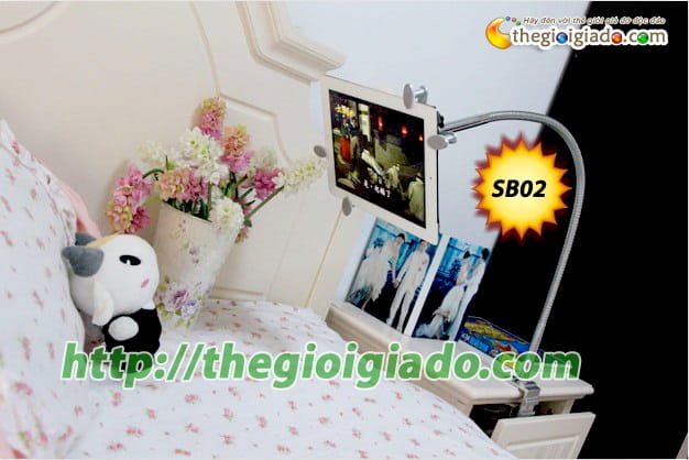 Giá đỡ ipad kiểu đứng nằm trên giường  Giá đỡ ipad kiểu đứng nằm trên giường