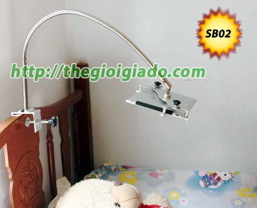 Giá đỡ Ipad nằm trên giường,Giá đỡ Ipad trên oto Giá đỡ Ipad nằm trên giường,Giá đỡ Ipad trên oto
