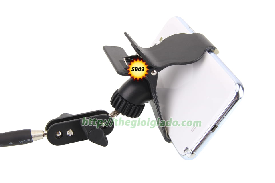 Model SB03 - Gi&aacute; đỡ điện thoại,gi&aacute; đỡ Iphone d&ugrave;ng tr&ecirc;n giường