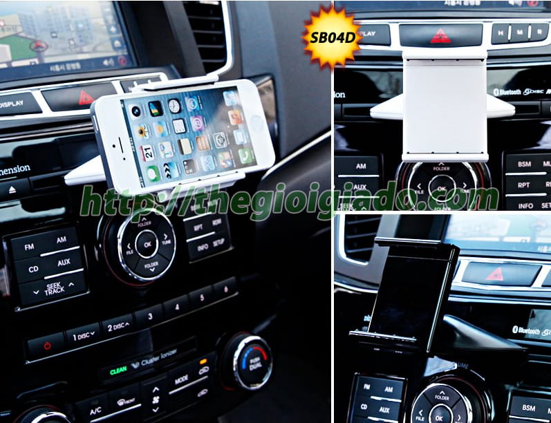 GIÁ ĐỠ SMARTPHONE DÙNG TRÊN XE ÔTÔ,Giá đỡ điện thoại dùng trên oto - MODEL: SB04D