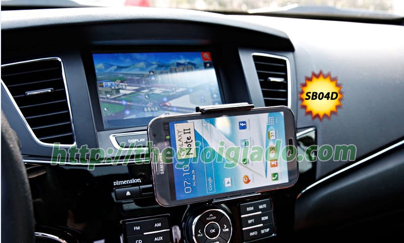 GIÁ ĐỠ SMARTPHONE DÙNG TRÊN XE ÔTÔ,Giá đỡ điện thoại dùng trên oto - MODEL: SB04D