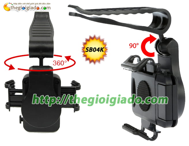 GIÁ ĐỠ SMARTPHONE DÙNG TRÊN XE ÔTÔ,Giá đỡ điện thoại dùng trên oto - MODEL: SB04K