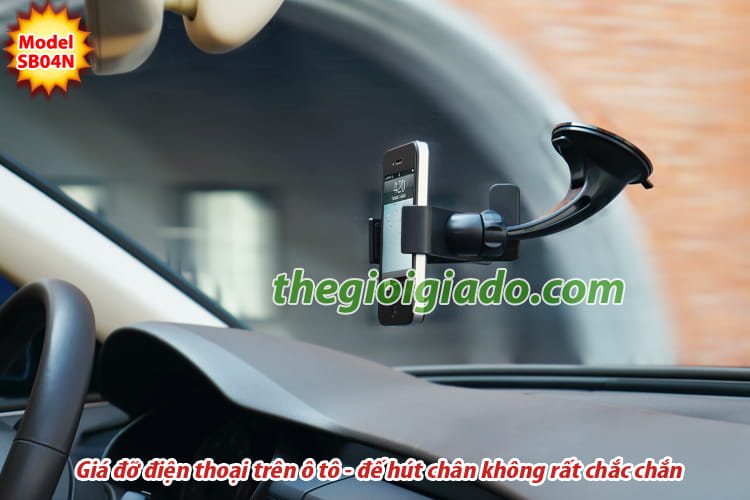 gi&aacute; đỡ điện thoại d&ugrave;ng tr&ecirc;n &ocirc; t&ocirc;, gi&aacute; đỡ điện thoại h&uacute;t ch&acirc;n kh&ocirc;ng tr&ecirc;n &ocirc; t&ocirc;, gi&aacute; đỡ điện thoại tr&ecirc;n xe hơi,Gi&aacute; đỡ điện thoại d&ugrave;ng tr&ecirc;n oto,GI&Aacute; ĐỠ SMARTPHONE D&Ugrave;NG TR&Ecirc;N XE &Ocirc;T&Ocirc;, - MODEL: SB04N