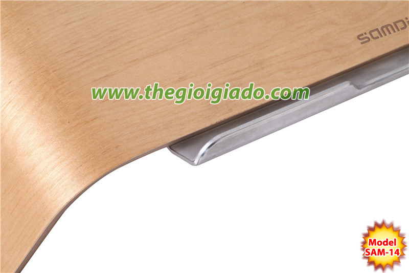 Giá đỡ MacBook để bàn chất liệu gỗ SAM-14 Giá đỡ MacBook để bàn chất liệu gỗ SAM-14