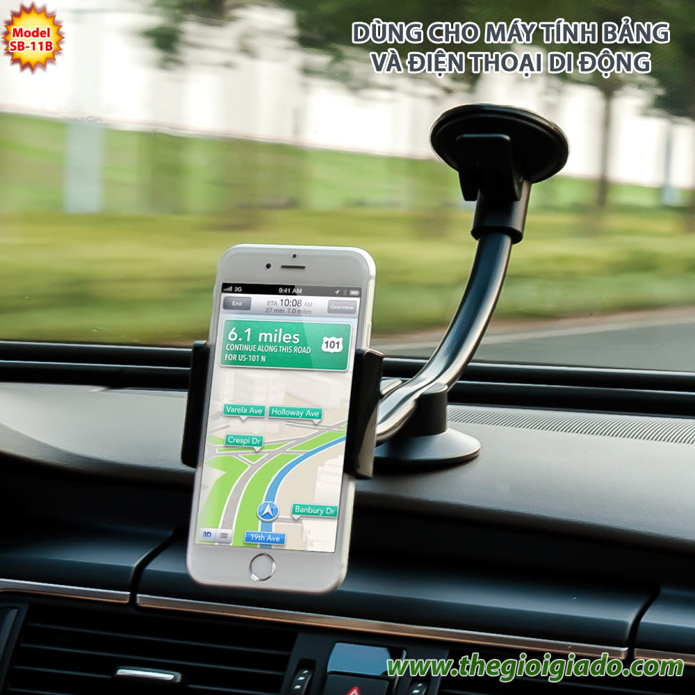 gi&aacute; đỡ iPad tr&ecirc;n xe hơi