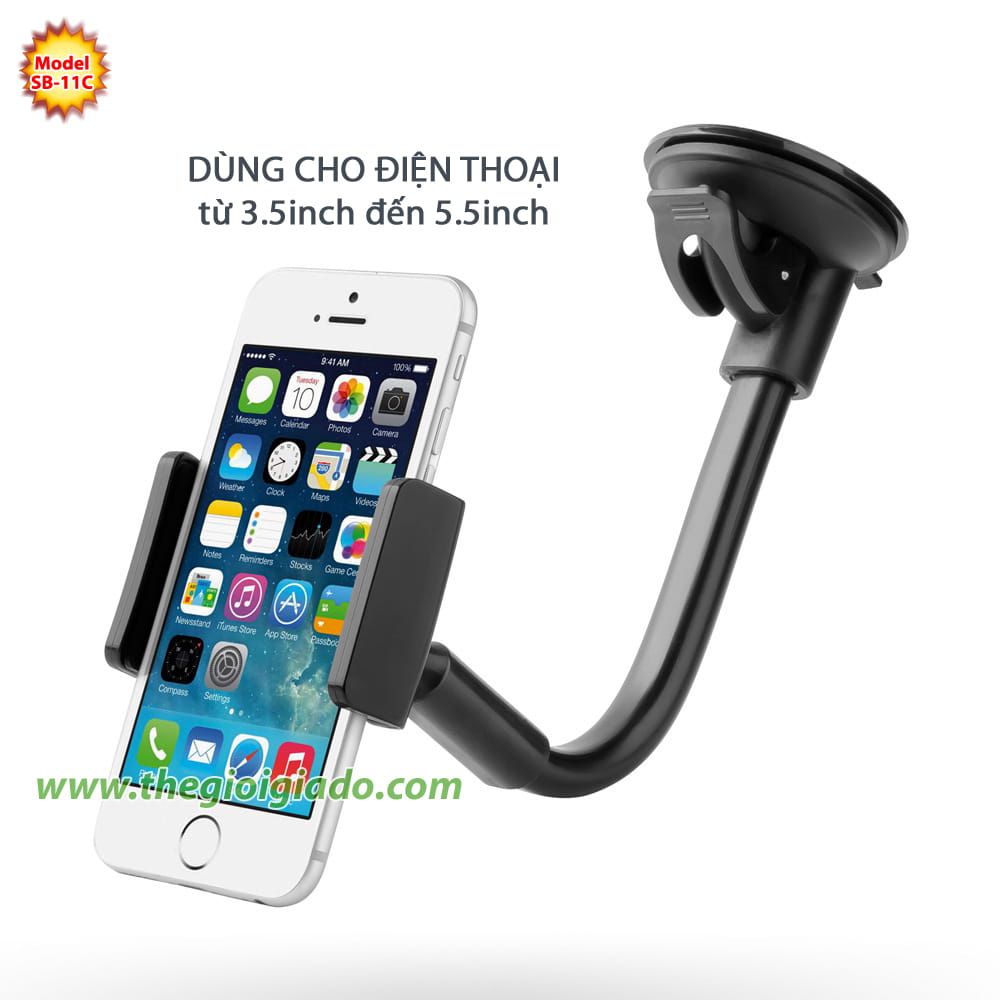 Giá đỡ máy tính bảng cỡ lớn trên xe hơi model SB-11C