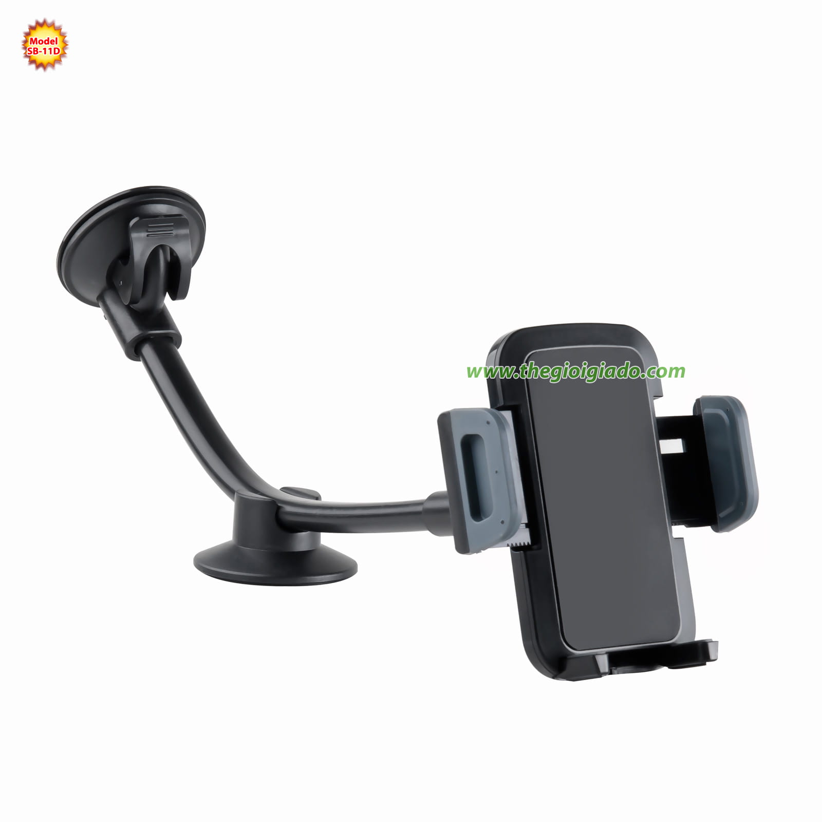 giá đỡ điện thoại trên xe hơi hút chân không model SB-11D